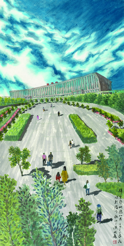 祥云宝地通八方 / 柴博森。宝坻区委宣传部供图